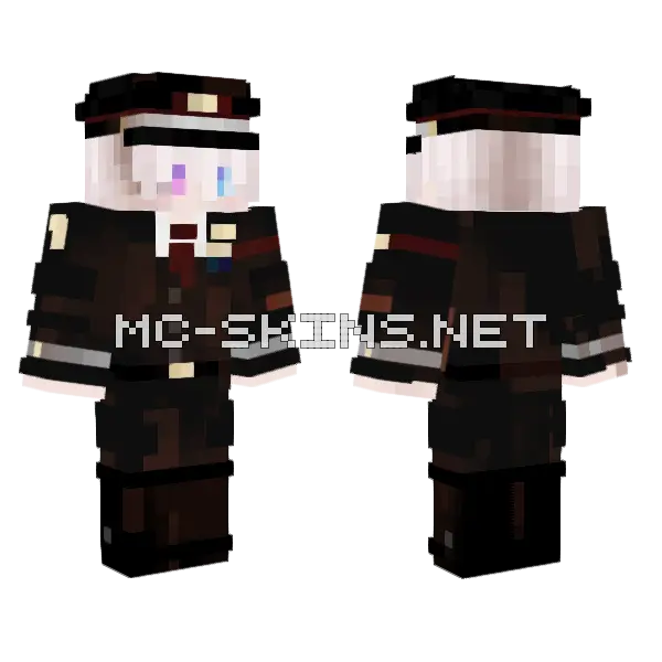 Arden Civil Lodo Minecraft skin, front and back