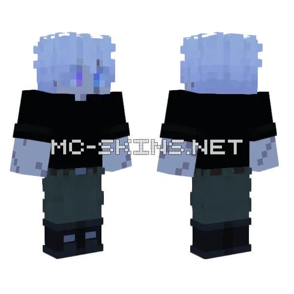 Arden Fantasma Minecraft skin, front and back