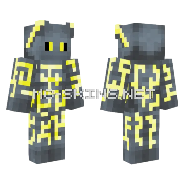 Ardoni Minecraft skin, front and back