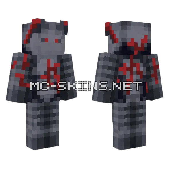 Ardoni Voltaris Male Old Aged Minecraft skin, front and back