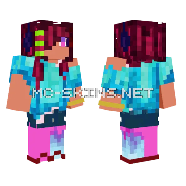 Arg Purposes Only Upd Minecraft skin, front and back