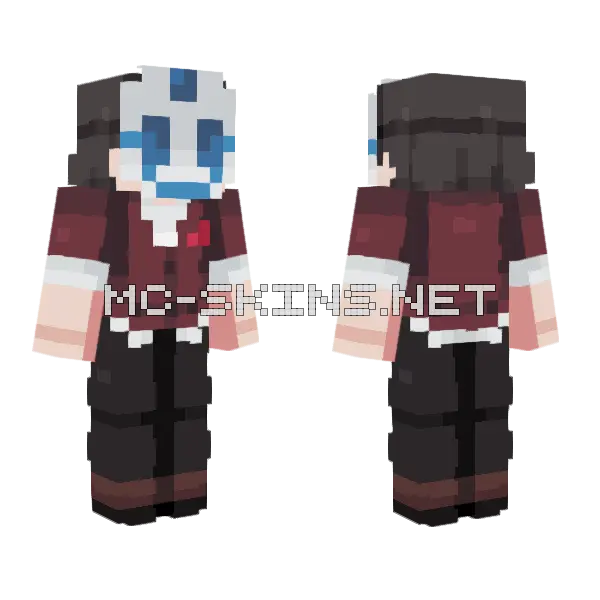 Arkanis 3 Minecraft skin, front and back