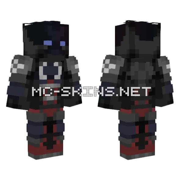 Arkham Knight Suit, front and back