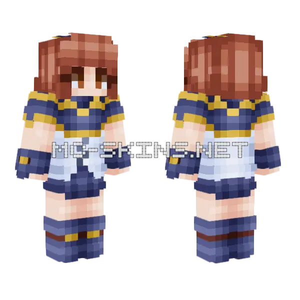 Arle Nadja Puyo N Minecraft skin, front and back