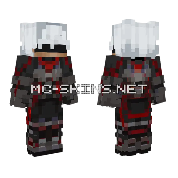 Arlin7919 Robot Skin Minecraft skin, front and back