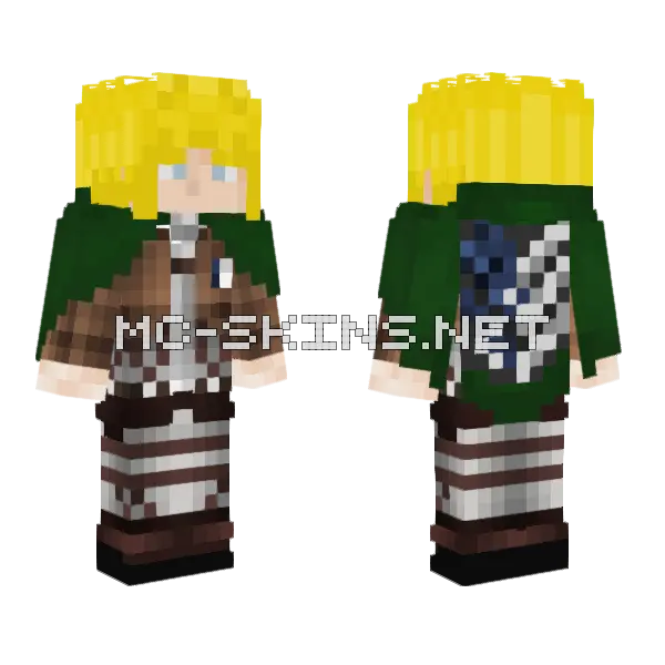Armenian Arlet Minecraft skin, front and back