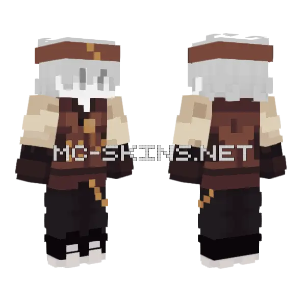 Arqueocoquinew Skin Minecraft skin, front and back