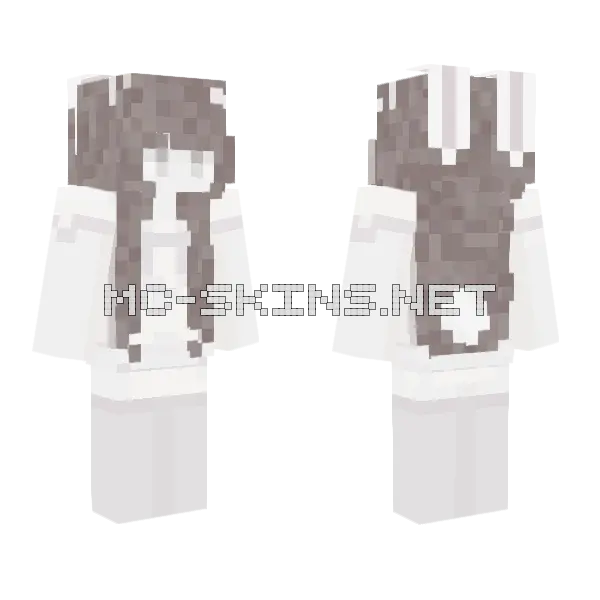 Asfa Minecraft skin, front and back