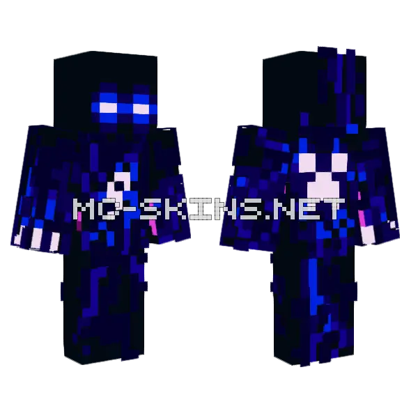 Ashenfortrite Minecraft skin, front and back