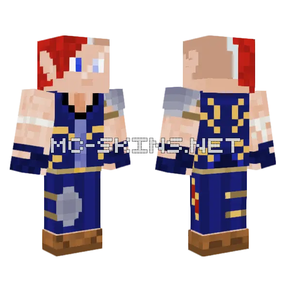 Ashtmer 11 19 2020 Minecraft skin, front and back