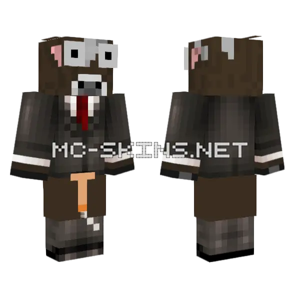 Asil Suit Minecraft skin, front and back