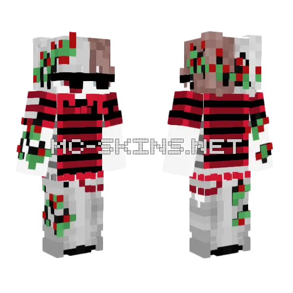 Aspect Skin Againnnn Minecraft skin, front and back