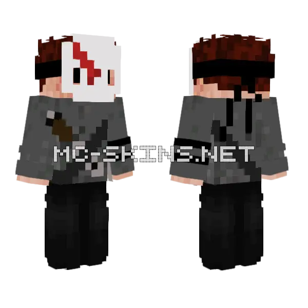 Assassin Skin Minecraft skin, front and back