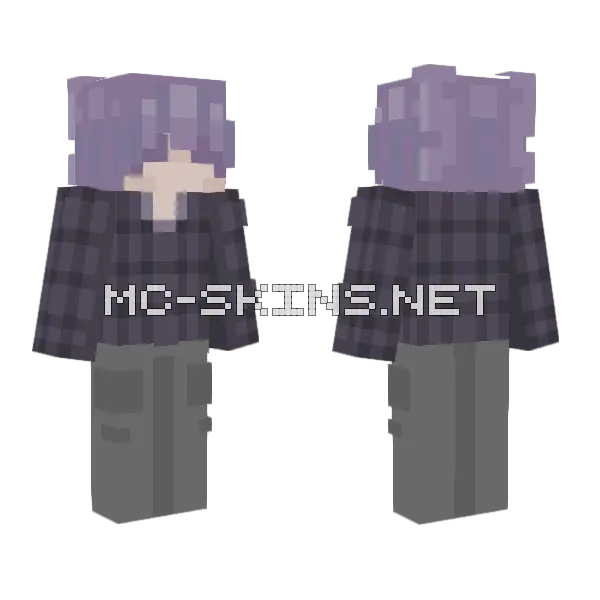Astral Pressure Minecraft skin, front and back
