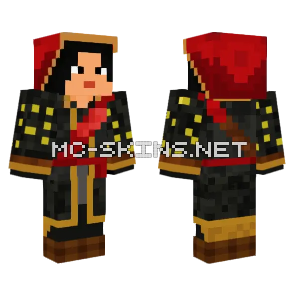 Astro Skin MC Minecraft skin, front and back