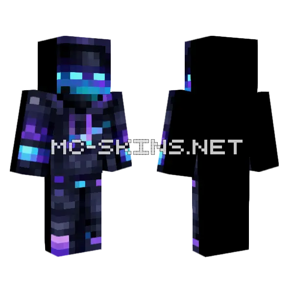 Astroiguess Minecraft skin, front and back