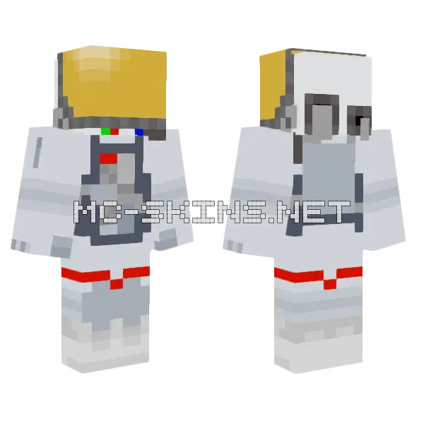 Astronaut Helmet, front and back