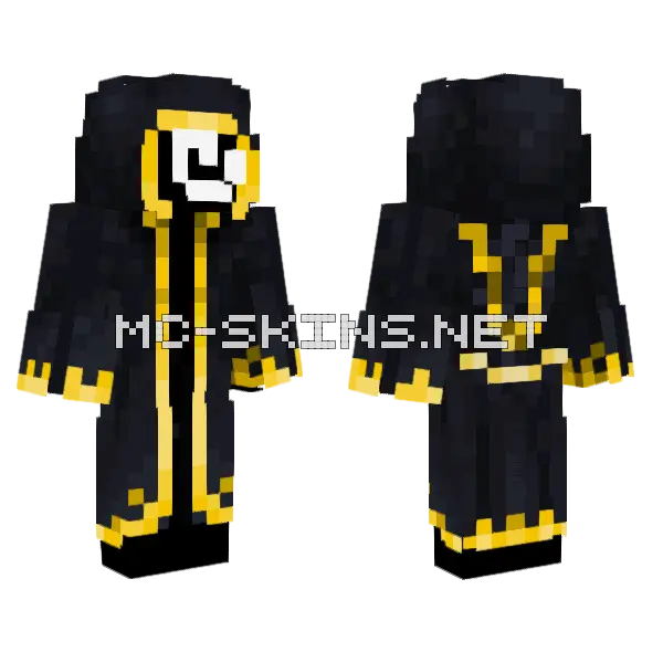 Astrxgat Magooscuro Minecraft skin, front and back