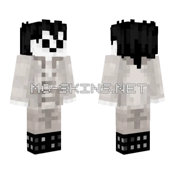 Asu Dorohedoro Minecraft skin, front and back