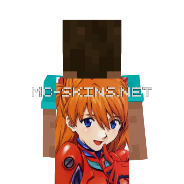 Asuka Langley Souryuu cape, outside and lining