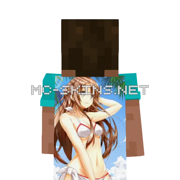 Asuna Bikini cape, outside and lining