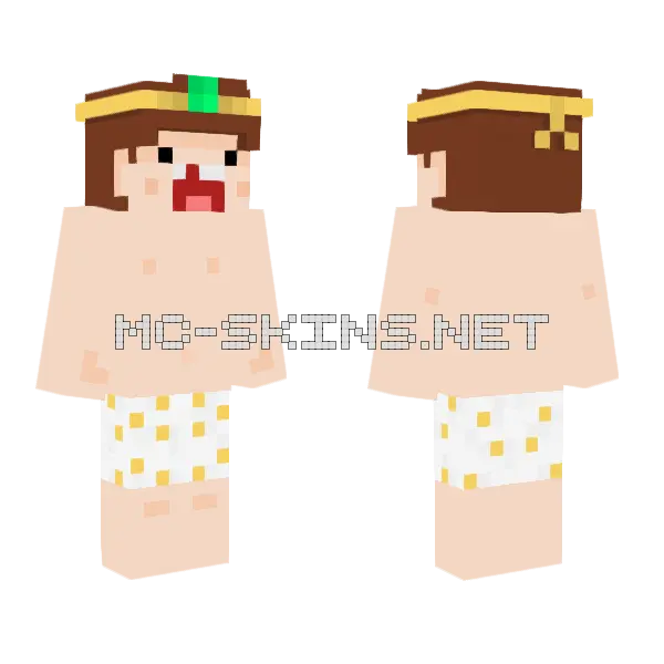 Atillayigit Fishing Minecraft skin, front and back
