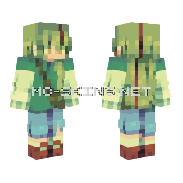 Atwa Rce Minecraft skin, front and back