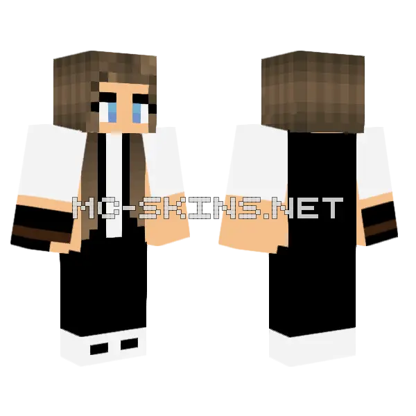 Autumn 39 Minecraft skin, front and back