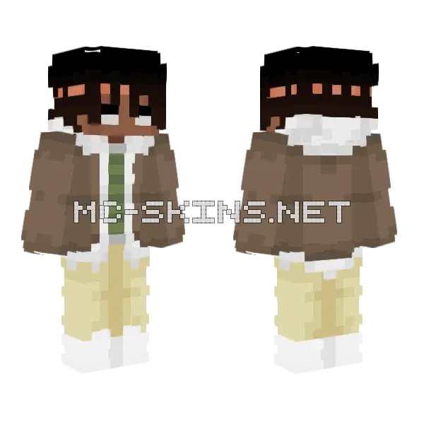 Autumn Noway Minecraft skin, front and back