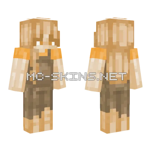 Autumn RCE Minecraft skin, front and back