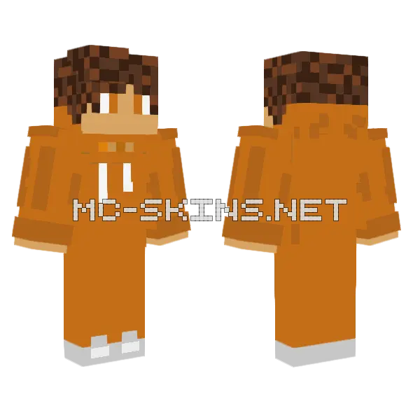 Autumn Theme Minecraft skin, front and back