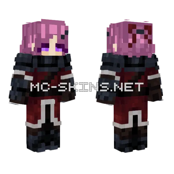 Ava Guard Minecraft skin, front and back