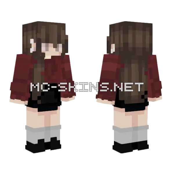 Ave Vsmp Ep1 Minecraft skin, front and back