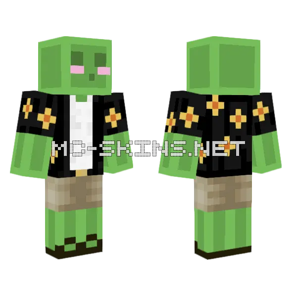 Averythemayo Blush Minecraft skin, front and back