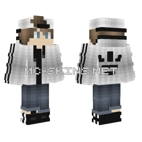 Avicii Tim Bergling Minecraft skin, front and back