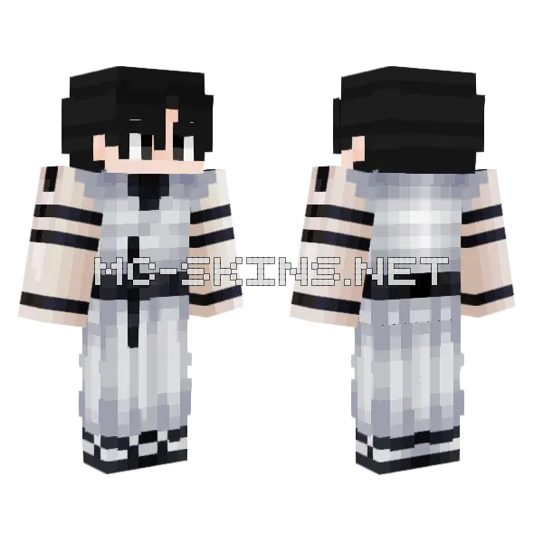 Avneh 2 Minecraft skin, front and back