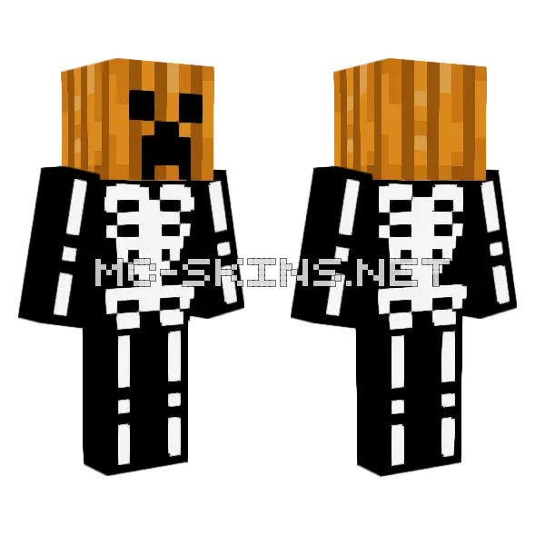 Awesamdude Fuchsia Frankensteins Mcc Minecraft skin, front and back