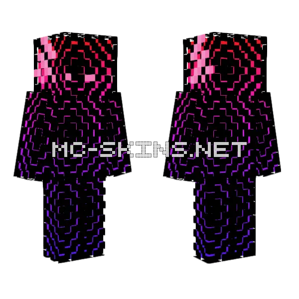Awesome Axolotl Suit Minecraft skin, front and back