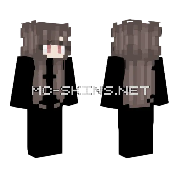 Awesomelena 27 Minecraft skin, front and back