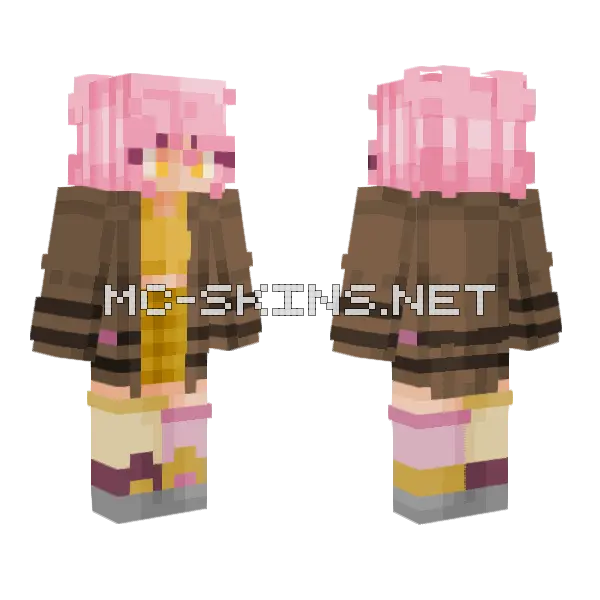 Awkward Photos Skin Minecraft skin, front and back