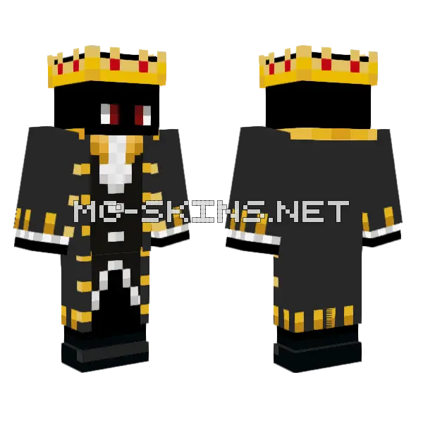 Axe Minecraft skin, front and back