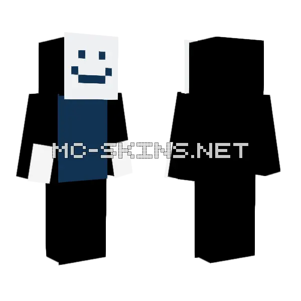 Axel Chips Tuff Skin Minecraft skin, front and back