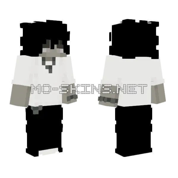 Axel Personalization Minecraft skin, front and back