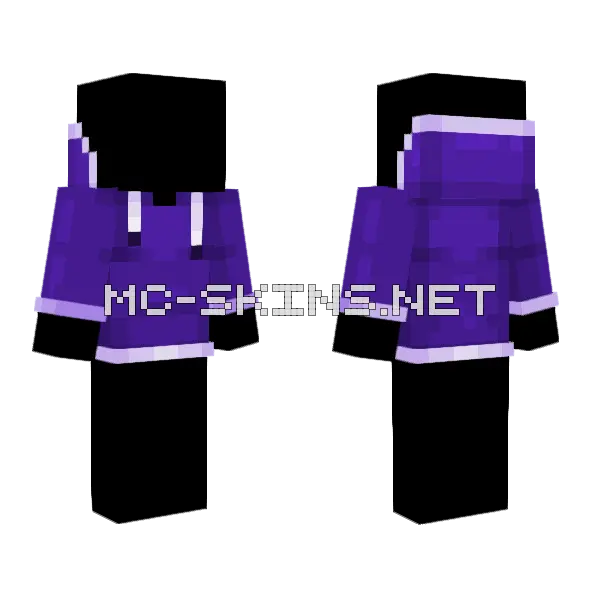 Axo Sweater Minecraft skin, front and back