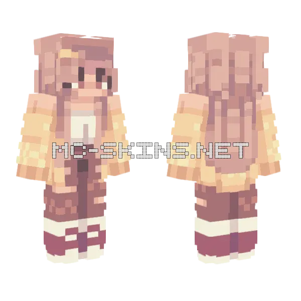 Ayemi Sfa34 Minecraft skin, front and back