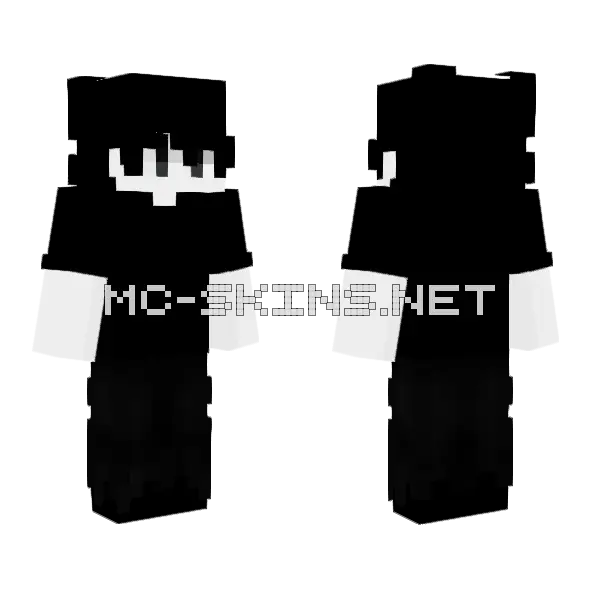 Ayoarjun Minecraft skin, front and back