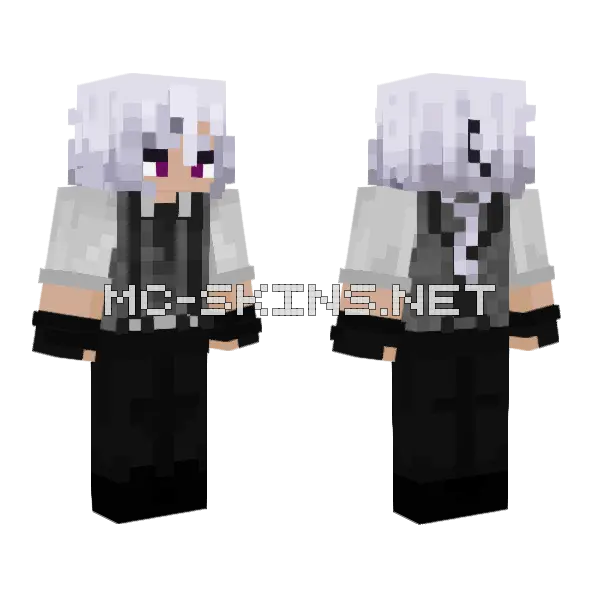 Az Elegante Dos Minecraft skin, front and back