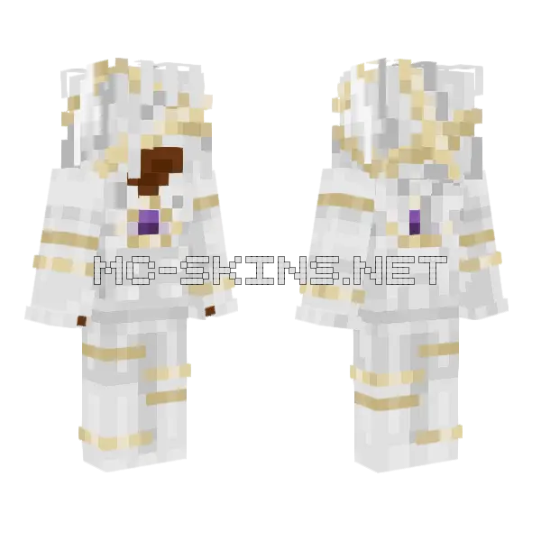 Azaili Wilted Withered Minecraft skin, front and back