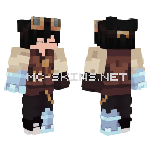 Azazeles Skin Minecraft skin, front and back