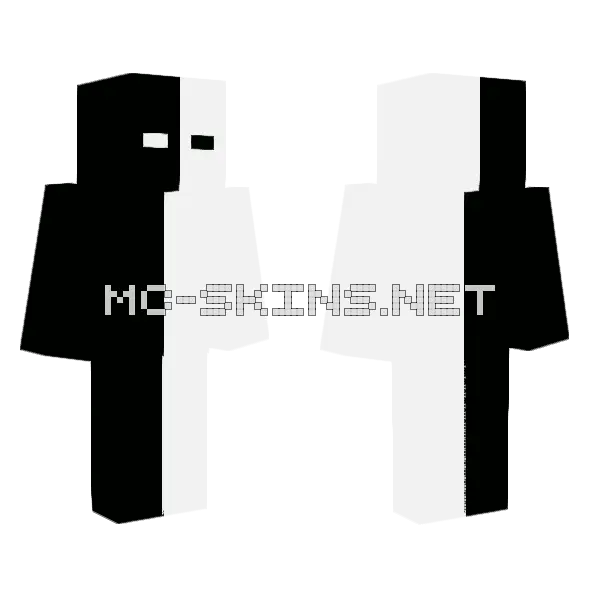 Aze Legend Minecraft skin, front and back